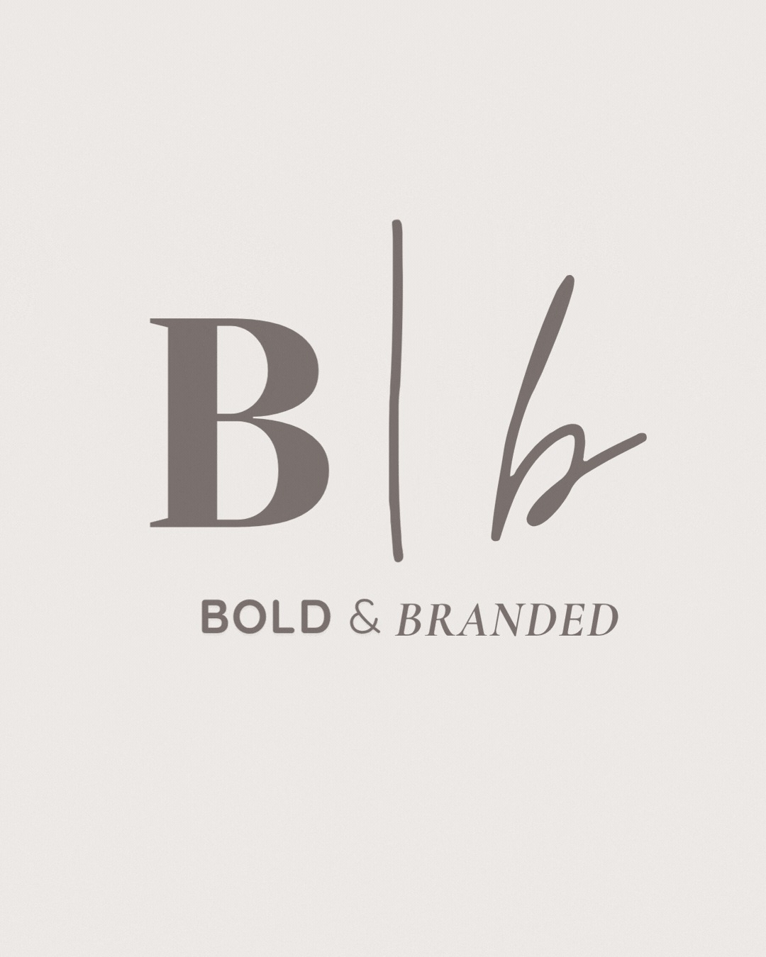 Bold & branded